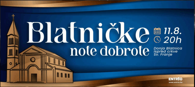 Blatničke note dobrote 2025: I ove godine se priprema najveći humanitarno-glazbeni spektakl!