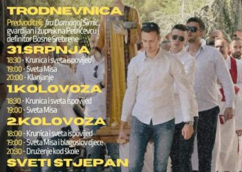 Najava: Proslava blagdana svetog Stjepana u Čerinu