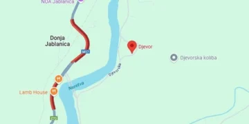 Zbog teške prometne nesreće obustavljen promet na M-17 kod Jablanice