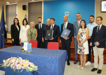 POTPISAN UGOVOR ZA FINANCIRANJE IZGRADNJE MOSTARSKE ŠPORTSKE DVORANE