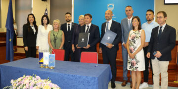 POTPISAN UGOVOR ZA FINANCIRANJE IZGRADNJE MOSTARSKE ŠPORTSKE DVORANE