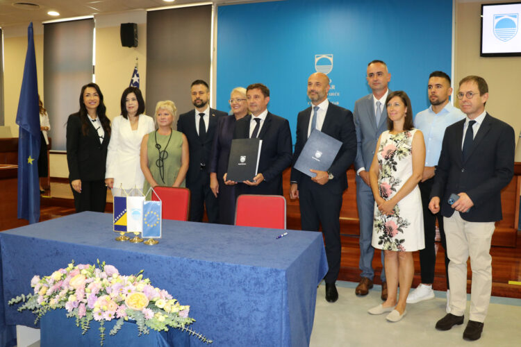 POTPISAN UGOVOR ZA FINANCIRANJE IZGRADNJE MOSTARSKE ŠPORTSKE DVORANE