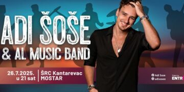Adi Šoše predstavlja novu pjesmu i video spot „Vila” – Popularni Mostarac spreman za veliki koncert u rodnom gradu 26.7.