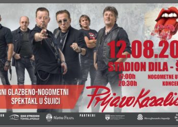 Večeras humanitarno-glazbeni spektakl u Šujici: Humane zvijezde Hrvatske i Prljavo Kazalište