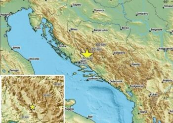 Livno: Potres jačine 2,5 stupnja po Richteru