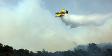 Na području općine Čitluk tri požara – U gašenju sudjelovao i Air tractor