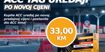 Vožnja autocestom od sada je još povoljnija: ACC TAG uređaj za elektronsku naplatu cestarine dostupan je po nižoj cijeni