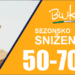 Veliko sezonsko sniženje 50-70 % na kolekciju proljeće/ljeto u Blukids-u je započelo!
