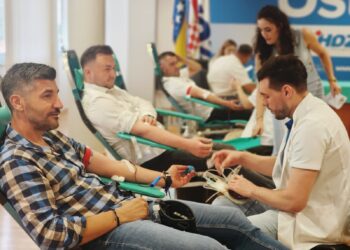 „Daruj krv. Spasi život.“ – Dobrovoljno darivanje krvi u povodu 35. obljetnice HDZ-a BiH