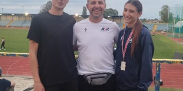 Prvenstvo Hrvatske za seniore i seniorke u Karlovcu – Dvije medalje za Atletski klub Brotnjo