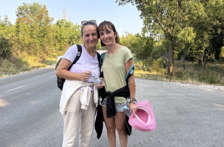 Sestre Lucija Brčić i Mirjana Kurbaša u tri noći prehodale 120 km od Livna do Međugorja