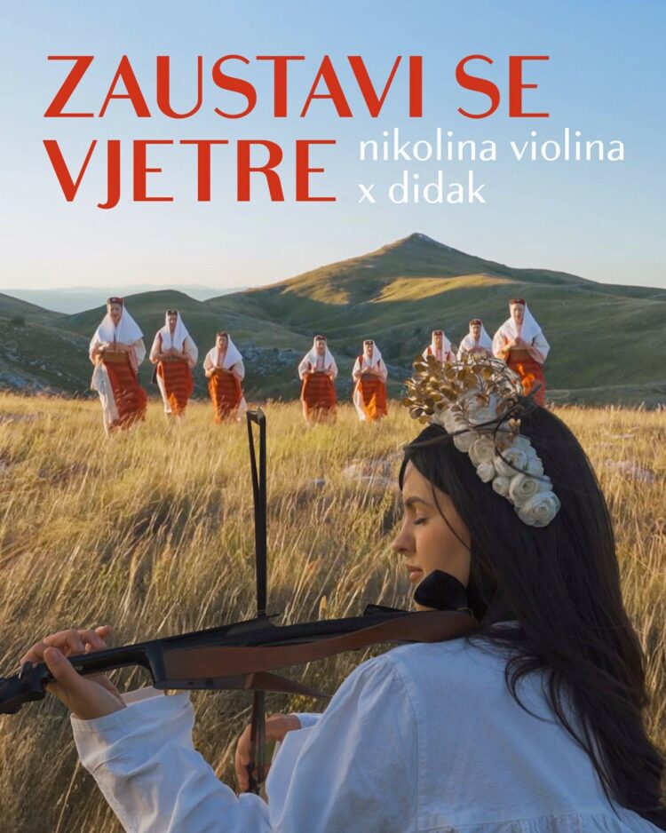 Nikolina Violina i etno skupina Didak predstavili obradu Thompsonove pjesme “Vjetre s Dinare”