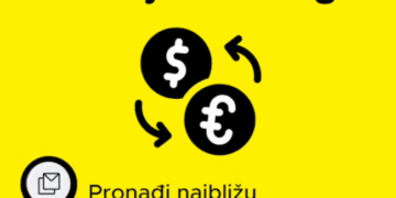 Usluge mjenjačkih poslova u Hrvatskoj pošti Mostar
