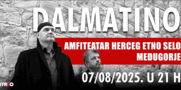 Još malo ulaznica u prodaji: Koncert grupe Dalmatino u Međugorju