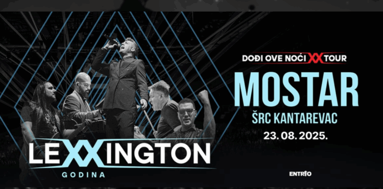 Lexington bend nastupa u Mostaru – Očekuje vas spektakl na Kantarevcu