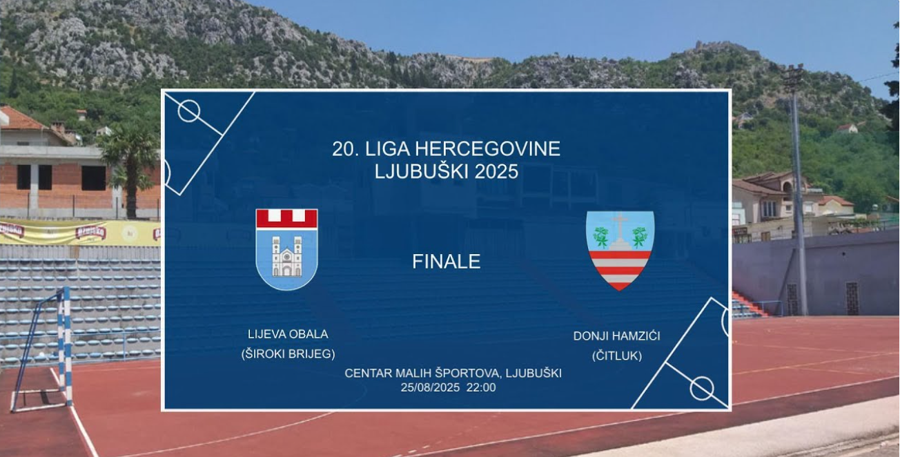 Pratite finale Lige Hercegovine – Uživo iz Ljubuškog preko live streama!