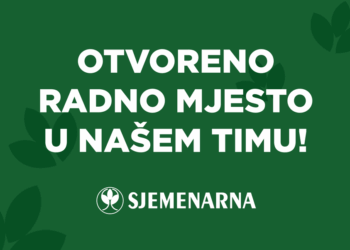 Sjemenarna zapošljava trgovca/blagajnika