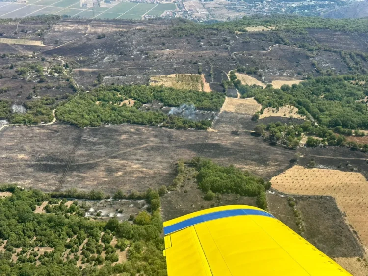 Air Tractor djelovao 25 puta na požarištima u Mostaru i Čitluku