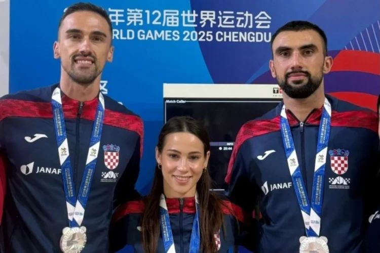 Braća Kvesić iz Širokog Brijega osvojili srebro na Svjetskim igrama u Kini