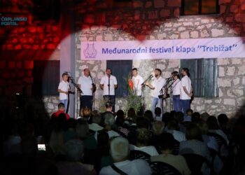 Održan 18. Međunarodni festival klapa ”Trebižat 2025” u čast 100. obljetnice HKUD-a ”Seljačka sloga”