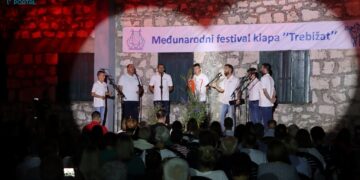 Održan 18. Međunarodni festival klapa ”Trebižat 2025” u čast 100. obljetnice HKUD-a ”Seljačka sloga”