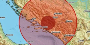 Novi potres u Hercegovini: Epicentar kod Neuma