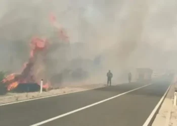 Zbog požara zatvorena magistralna cesta Stolac – Neum