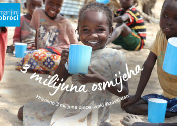 3 milijuna osmijeha – Marijini obroci hrane 3 milijuna školske djece