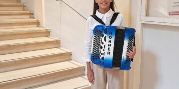 Mlada širokobriješka harmonikašica među najboljima na svijetu