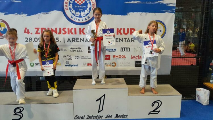 (FOTO) Izvanredan uspjeh Karate kluba Brotnjo Hercegovina na Zrinjski Karate Kupu u Mostaru!