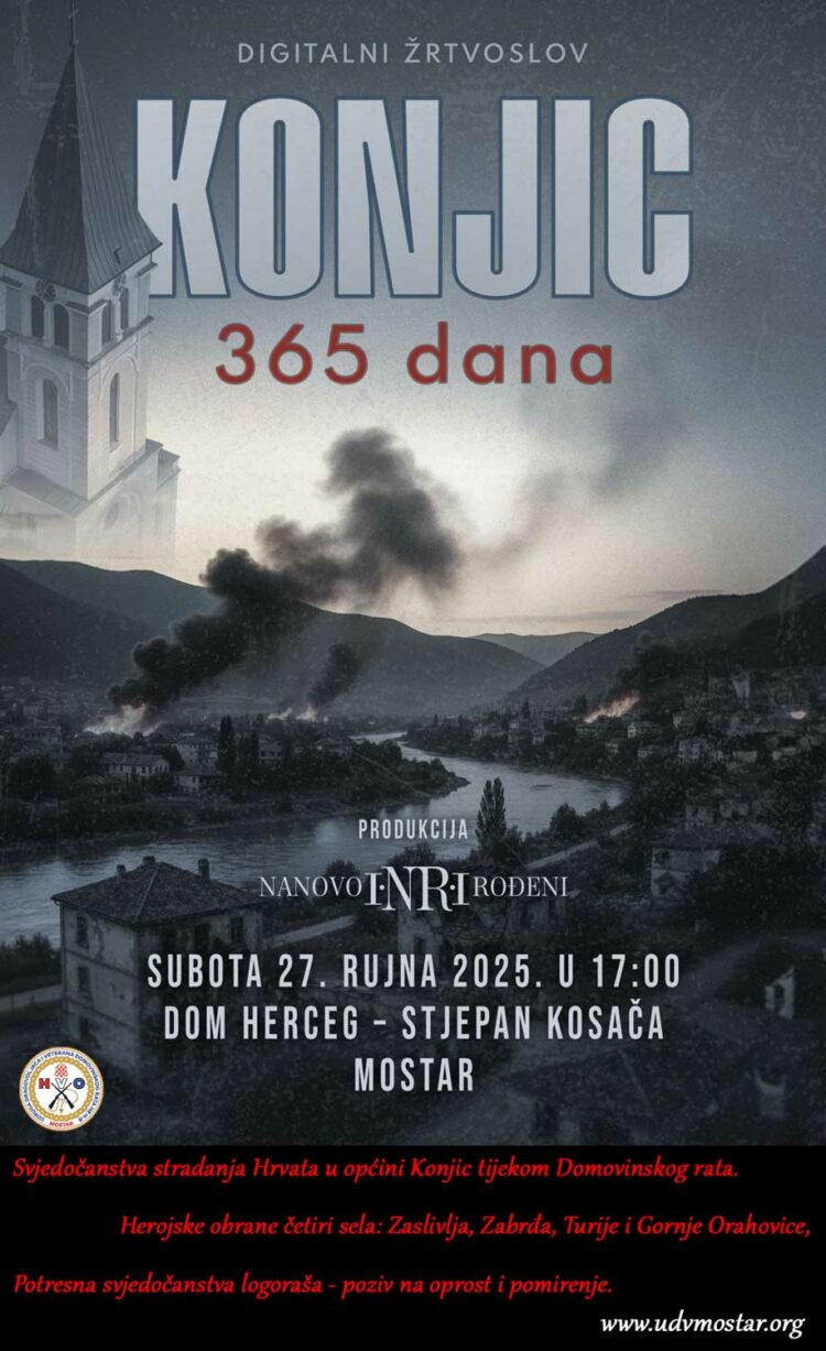 Sutra u Mostaru svečana promocija filma “Konjic 365 dana”