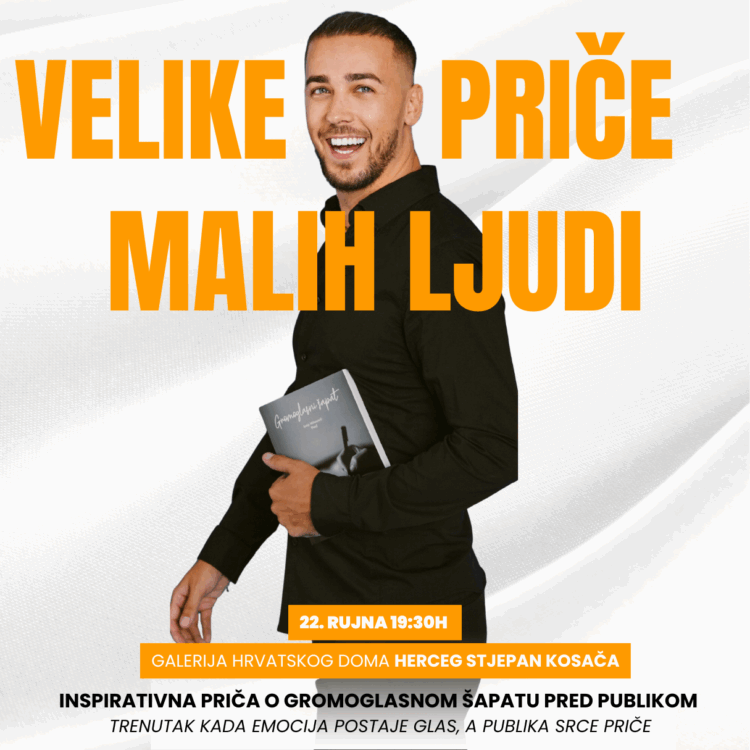 Od Gromoglasnog šapata do Velikih priča: Josip Milanović PisoJ u razgovoru s publikom u Mostaru!