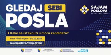 Sajam poslova “Gledaj sebi posla” 6. i 7. listopada u Sarajevu
