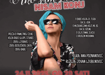 Hit komedija „Ako sam žena, nisam konj“ ponovo u Mostaru –  Ulaznice od danas u prodaji!