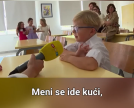 (VIDEO) Školarac iz Hrvatske nasmijao regiju: “Meni se ide kući”