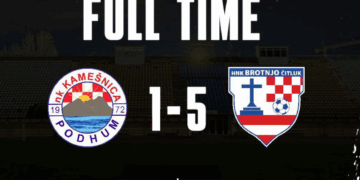 HNK Brotnjo ostvario još jednu uvjerljivu pobjedu