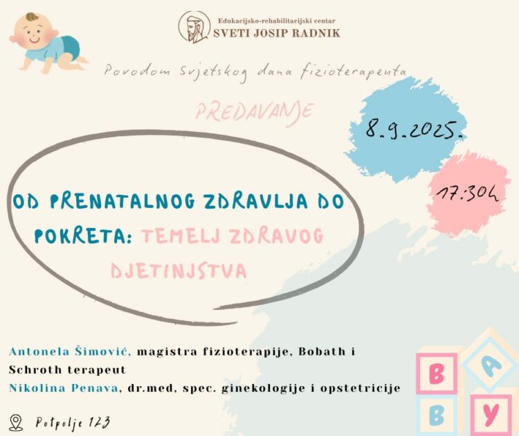 Edukacijsko-rehabilitacijski centar Sveti Josip Radnik: Predavanje povodom Svjetskog dana fizioterapeuta