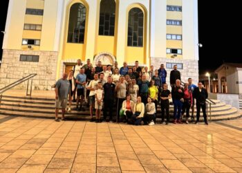 Brotnjaci jutros krenuli na hodočašće od Međugorja do Rame – “Od Gospe do Gospe”