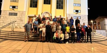 Brotnjaci jutros krenuli na hodočašće od Međugorja do Rame – “Od Gospe do Gospe”