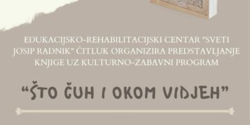Edukacijsko-rehabilitacijski centar “Sveti Josip Radnik” – Predstavljanje knjige “Što čuh i okom vidjeh”