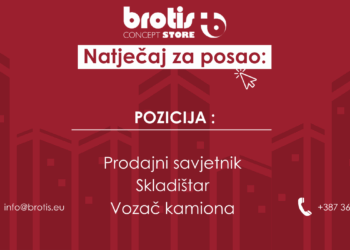 Natječaj za posao – Pridruži se Brotis timu!
