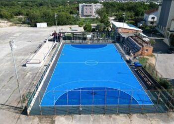 Postavljena Bergo sportska podloga na igralište SRC Krstine