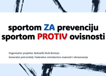 Boksački klub Brotnjo provodi projekt prevencije ovisnosti – UKLJUČI SE I TI!