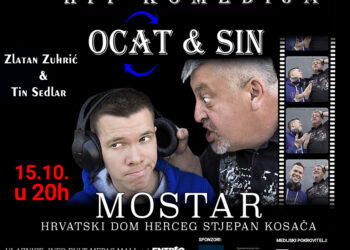 Hit kazališna komedija „Ocat i sin“ u Mostaru – Generacijski sukob koji nasmijava do suza!