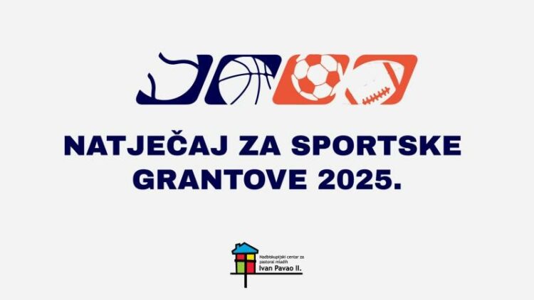 Nadbiskupijski centar za pastoral mladih „Ivan Pavao II. objavio natječaj za sportske grantove 2025.