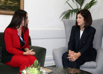 Nastupni posjet nove voditeljice mostarskog ureda OESS-a kod predsjednice Vlade HNŽ-a Buhač