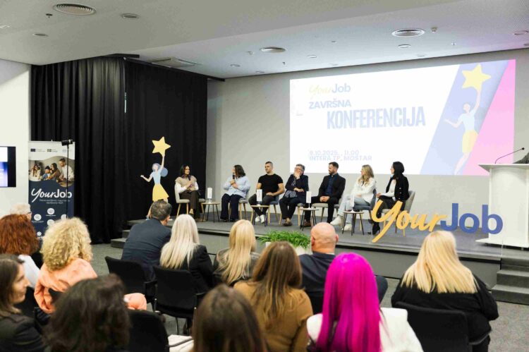 Održana Završna konferencija projekta YourJob: Ulaganje u mlade, ulaganje u budućnost!