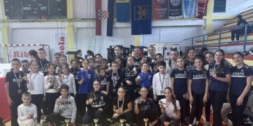 (FOTO) Sjajan uspjeh Karate kluba Brotnjo Hercegovina u 2. kolu Lige Dalmacije