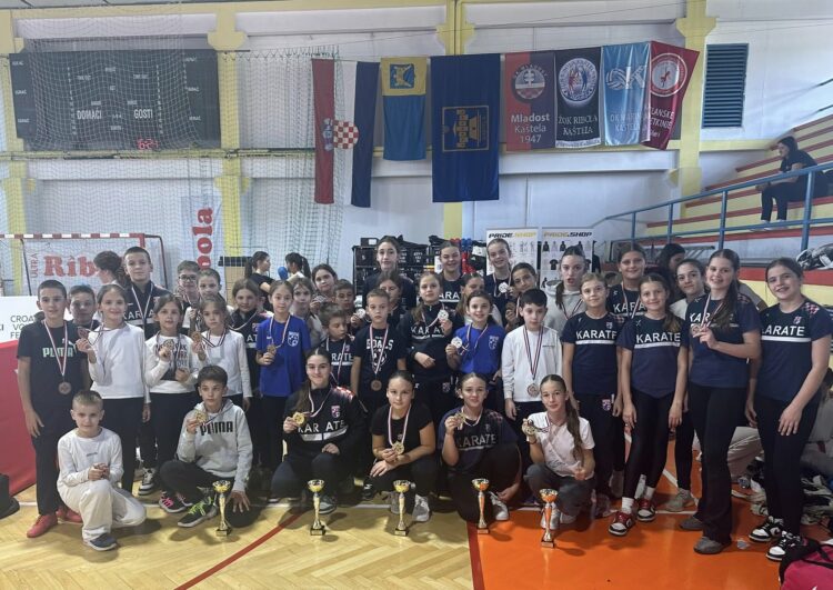 (FOTO) Sjajan uspjeh Karate kluba Brotnjo Hercegovina u 2. kolu Lige Dalmacije