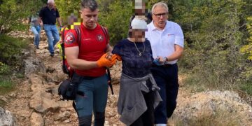 HGSS Čitluk-Međugorje: Uspješna akcija spašavanja na Križevcu